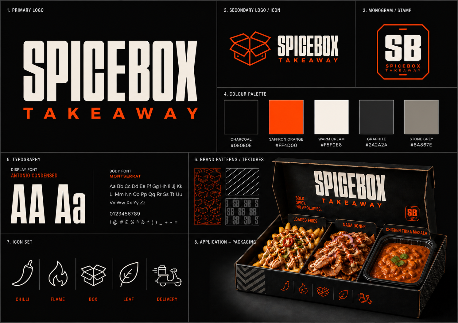 Antonio Condensed + saffron — Heritage palette explored — warmth without cliché.